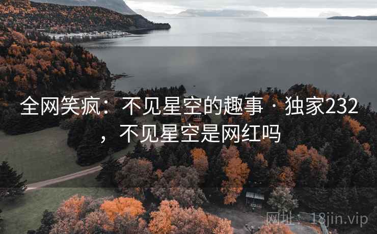 全网笑疯:不见星空的趣事 · 独家232,不见星空是网红吗 全网笑疯:不见星空的趣事 · 独家232,不见星空是网红吗